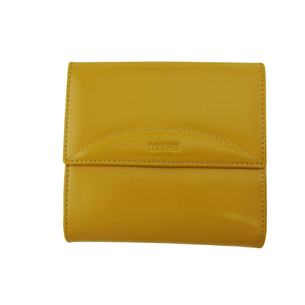 二つ折り財布 ロゴ イエロー レディース 中古 14,685円