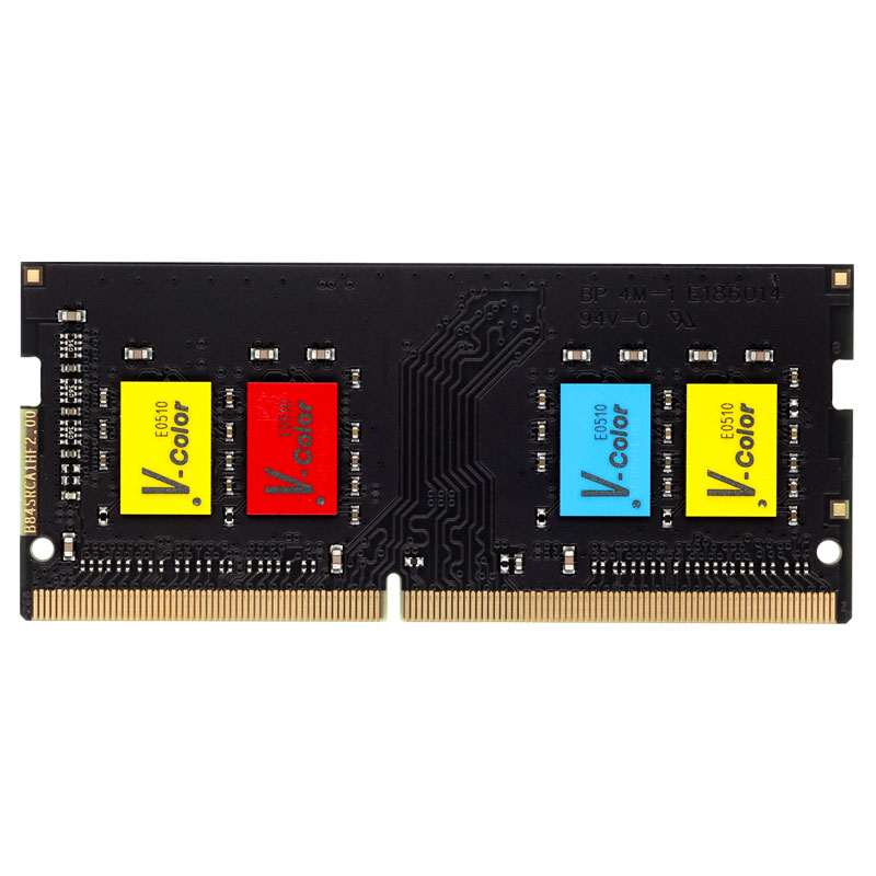 【永久保証】ノートPC用メモリ8GBDDR4-2666PC4-21300SODIMMTF48G26S819V-ColorカラフルなICチップ