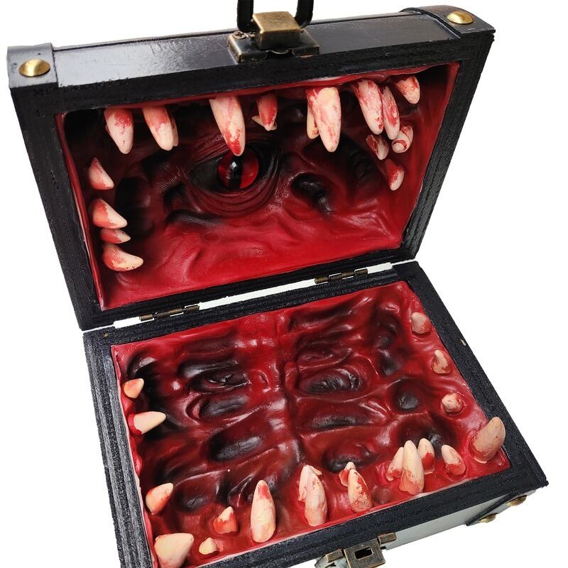 オブジェ ミミック びっくり箱 ハロウィン インテリア サプライズ ハロウィーン 装飾 置物 ユニーク パーティ グッズ モンスターボックス 5,590円