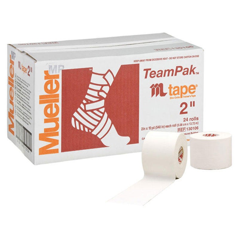 【ロット販売：入り数24】 MUELLER(ミューラー) ホワイトプロテープ 51MM ボディーケア テーピング (130106mj)
