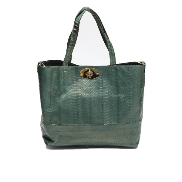 スネーク14678A 2WAY 高級革 カギ付ポーチイン グリーン