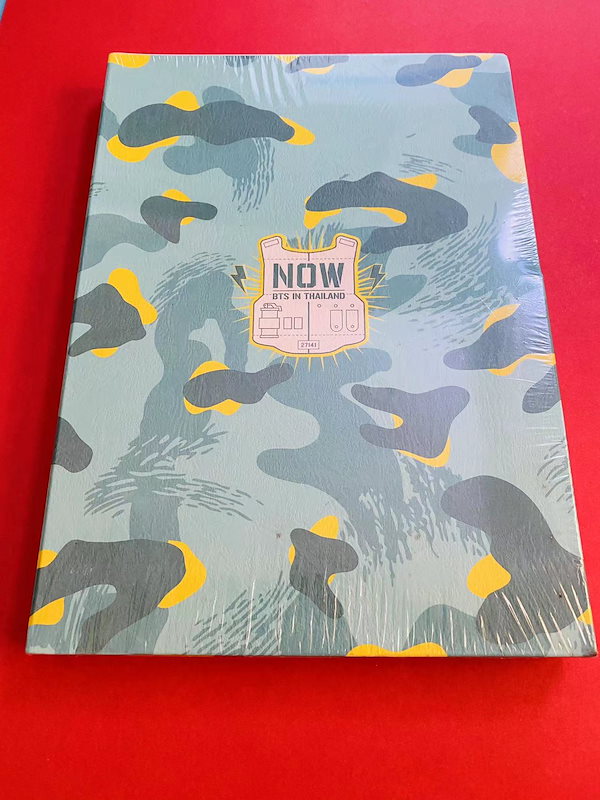 2014 BTS "NOW" (BTS in THAILAND)BOOK+DVD