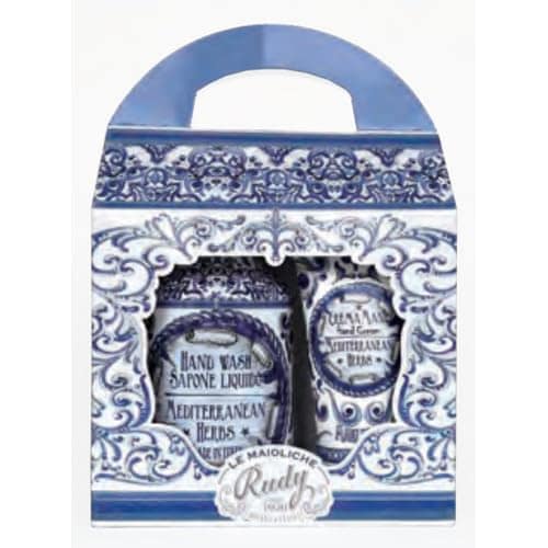 Rudy ルディ Le Maioliche ル・マヨルカ Hand Wash ＆ Hand Cream Gift Set ハンドウォッシュ＆ハンドクリーム ギフトセットMediterranean He