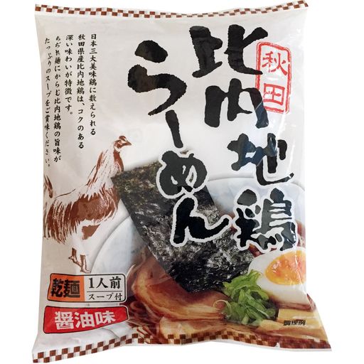 クックランド 秋田比内地鶏らーめん 醤油味 1食×20袋