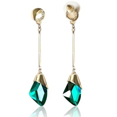 イヤリング ピアス レディース オールシーズン カラー ストーン 個性的 かわいい 大人可愛い きれいめ ガーリー キュート 大人 上品 お出かけ パーティ デート グリーン パープル ブルー レッド