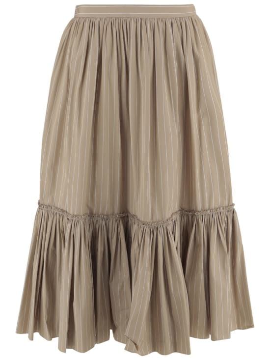 JIL SANDER Women Skirts J02MA0373J45329273 Brown