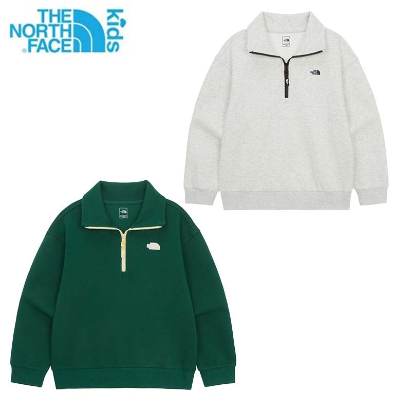 NM5MR07 KS SCHOOLDAY HALF ZIP キッズ 男の子 女の子 ハーフジップアップ ファスナー ジッパー ハイネック スタンドネック フードなし トレーナー スウェット スエット