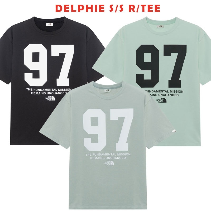 韓国正規品保証 関税負担なしNT7UR02J DELPHIE SS RTEE デイリー 基本 着装 男子 女子 人気 韓国 ファッション 男女共用 アウトドア