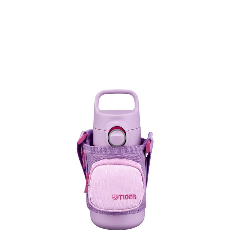 タイガー　TIGER　真空断熱ボトル［350ml/ワンタッチ・2WAY］ フラワーパープル　MTA-Q035VQ