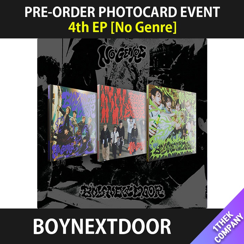 [特典全種６種セット]（オンライン特典）BOYNEXTDOOR 4th EP [No Genre]