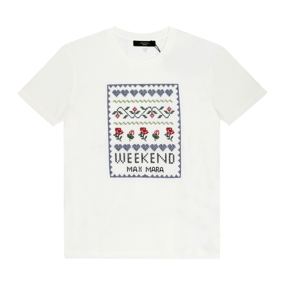 マックスマーラ レディース 半袖Tシャツ CABINA 2515971041600 001