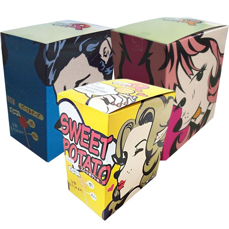 12箱セット わんわん ペロQ ビーフ＆チーズ チキン＆ミルク スイートポテト 3味各4箱ずつ ペロキュー