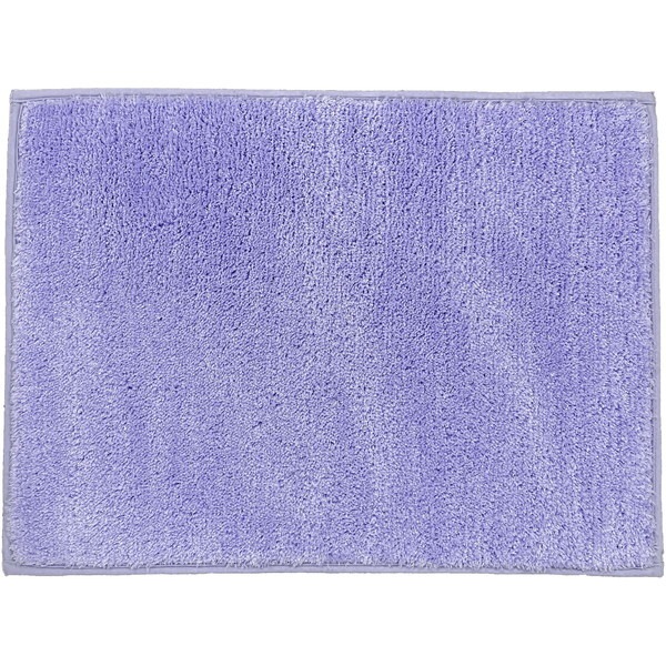 マルナカ 6480 日本製 吸水速乾バスマット コスモトロン クレド LLサイズ 60×90cm パープル メーカー直送