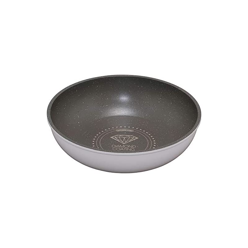 【即納】アイリスオーヤマ IH 対応 フライパン 炒め鍋 28cm 深型 ダイヤモンドコートパン ホワイト マーブル 取っ手の取れる KITCHEN CHEF ISN-W28 6,491円