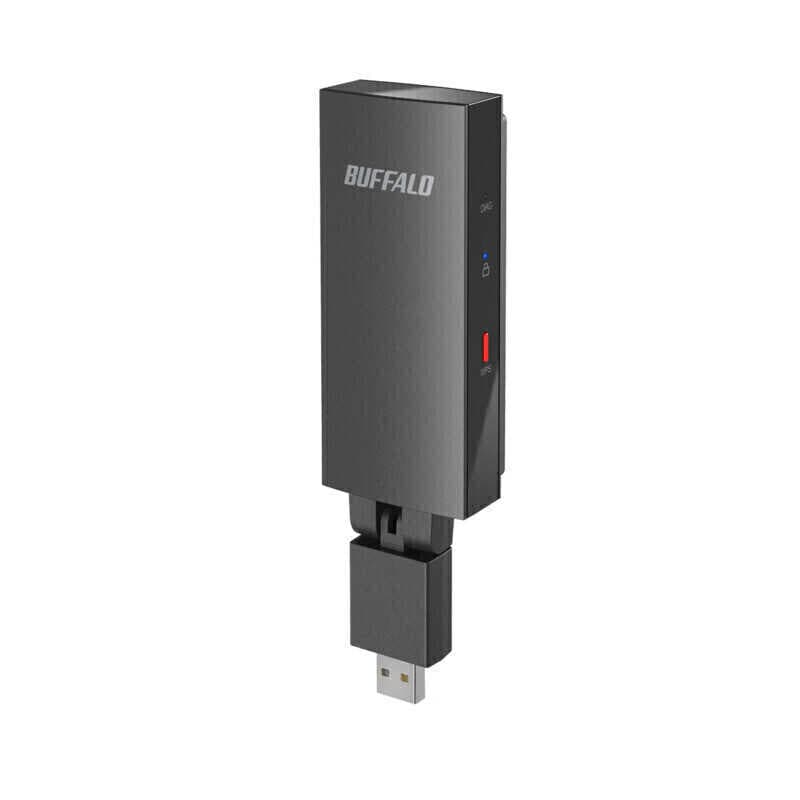 BUFFALO　［11ac/n/a/g/b 866Mbps対応 LAN端子用WiFiアダプター］ AirStation ブラック ［WiFi 5(ac)］　WI-UG-AC866無線LAN子機