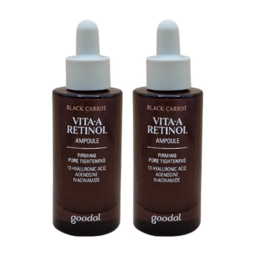 [1+1] 黒ニンジン ビタA レチノール 弾力 アンプル 30mL