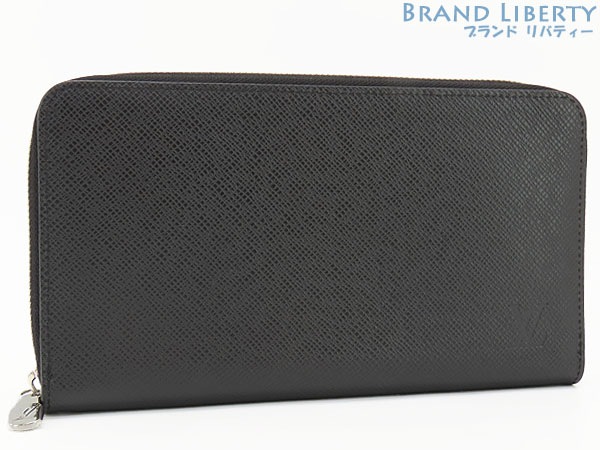 超美品ルイヴィトンタイガジッピーオーガナイザーNMラウンドファスナー長財布ノワールブラックM30056