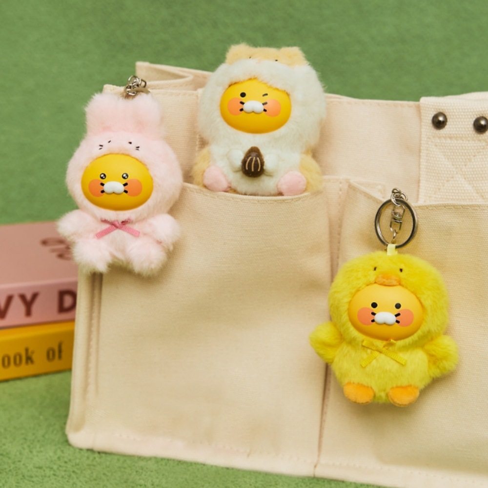 ぬいぐるみ フィギュア キーホルダー チュンシク_ひよこ ハムスター うさぎ