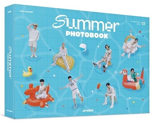 [MEGA] (特典トレカ付き) ATEEZ 2023 SUMMER PHOTOBOOK / 2022 SUMMER PHOTOBOOK