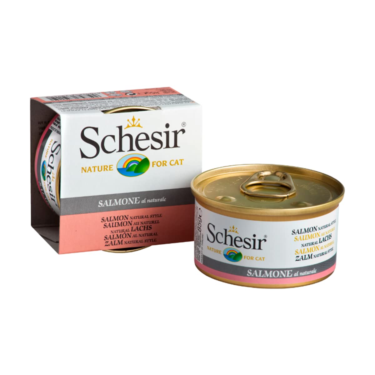 シシア Schesir キャット サーモン 85g C170 1ケース56個 徳用