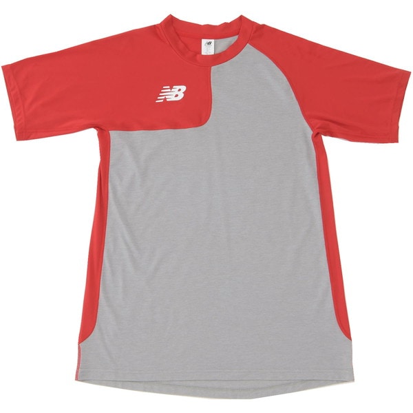 ニューバランス new balance BP ベースボールアシンメトリ― ショートスリーブトップ 右投げ用 野球＆ソフトボール 半袖Tシャツ MT41704R-TRE