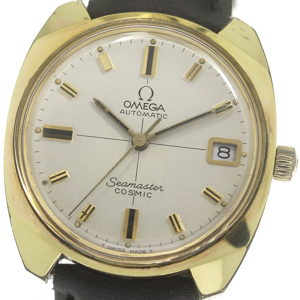 オメガ OMEGA 166022-T00L 105 シーマスターコスミック デイト 自動巻き メンズ _845163【中古】