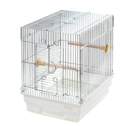 鳥かご　ＨＯＥＩ　２１手のりＧ　ホワイト　（２９X３６．５X３９ｃｍ）　セキセイ　小型インコ　フィンチ　ＣＲＣ55―15―10―10―00
