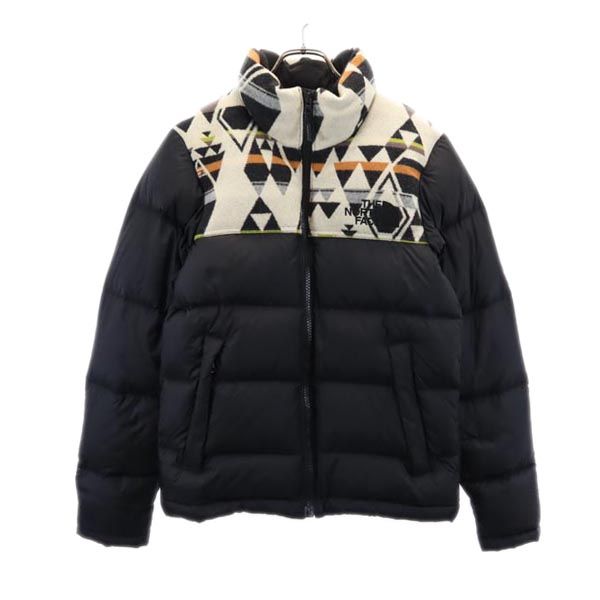 × ペンドルトン コラボ アウトドア ダウンジャケット XS 黒系 × PENDLETON メンズ