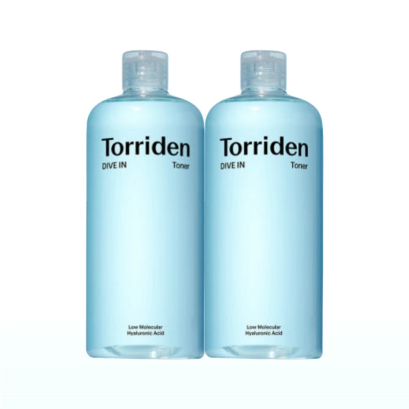 [1+1 韓国人気 トナー] ダイブイン低分子ヒアルロン酸トナー 300ml 2個 / 韓国コスメ ヒアルロン酸 肌の保湿 スキンケア おすすめ