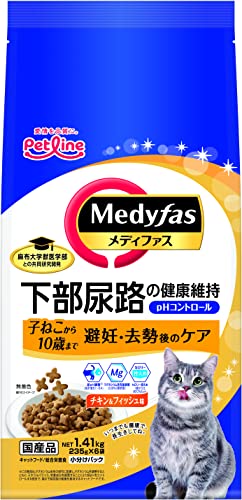 避妊・去勢後のケア 子ねこから10歳まで チキン&フィッシュ味 チキン&フィッシュ味 MFD-42 1.41ｋｇ(235ｇ×6)ｘ6(ケース販売)