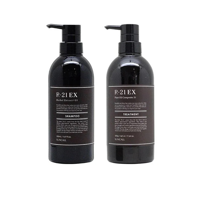 R-21 シャンプー EX 500ml 1個 ＋ トリートメント EX 500g 1個 計2個 ポンプセット エイジングケアシャンプー エイジングケアトリートメント