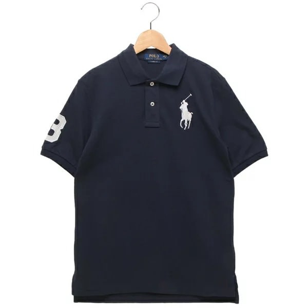 Polo Ralph Lauren ビッグポニー ポロシャツ ネイビー 中古・古着通販】POLO RALPH LAUREN (ポロ・ラルフローレン