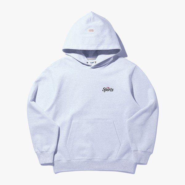 SNAP HOODIE LTGY (PO3MT23S131)