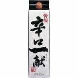 送料無料２ケース単位辛口一献2Lパック2ケース（12本入り）2ケース単位普通酒メーカー京都府：黄桜(株)