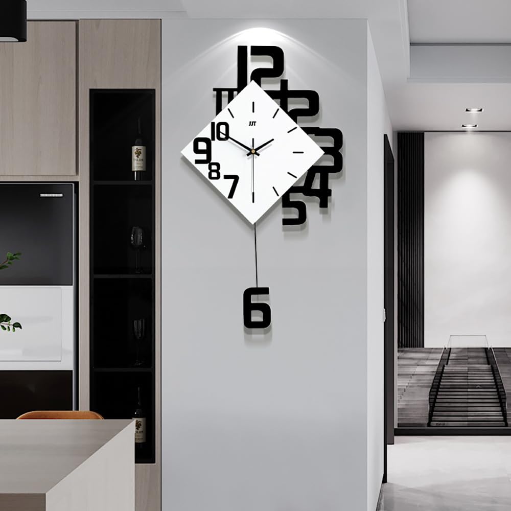 壁掛け時計 おしゃれな 静音 人気ランキング 電池式 掛け時計 壁掛け wall clock 連続秒針 ウォールクロック 壁時計 薄型のデザイン かわいい シンプル キャンパスウォールクロック リビン