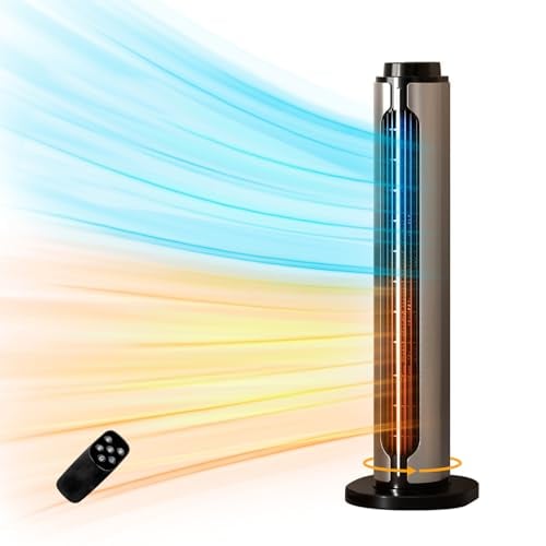 sumiren セラミックヒーター 【電気ストーブ ECO省エネ 人気】 ヒーター 暖房器具 2s速暖 冷暖兼用 小型 DC 100自動首振り キャリーハンドル 静音 8-15畳 電気ファンヒーター 17,325円