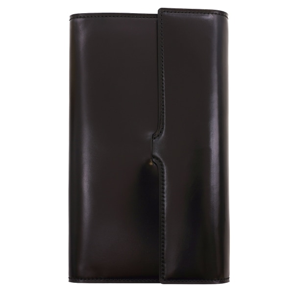 LOAPADコードバン KAKUSHI ナロー 11mm システム手帳【ブラック×ブラック】 700-1