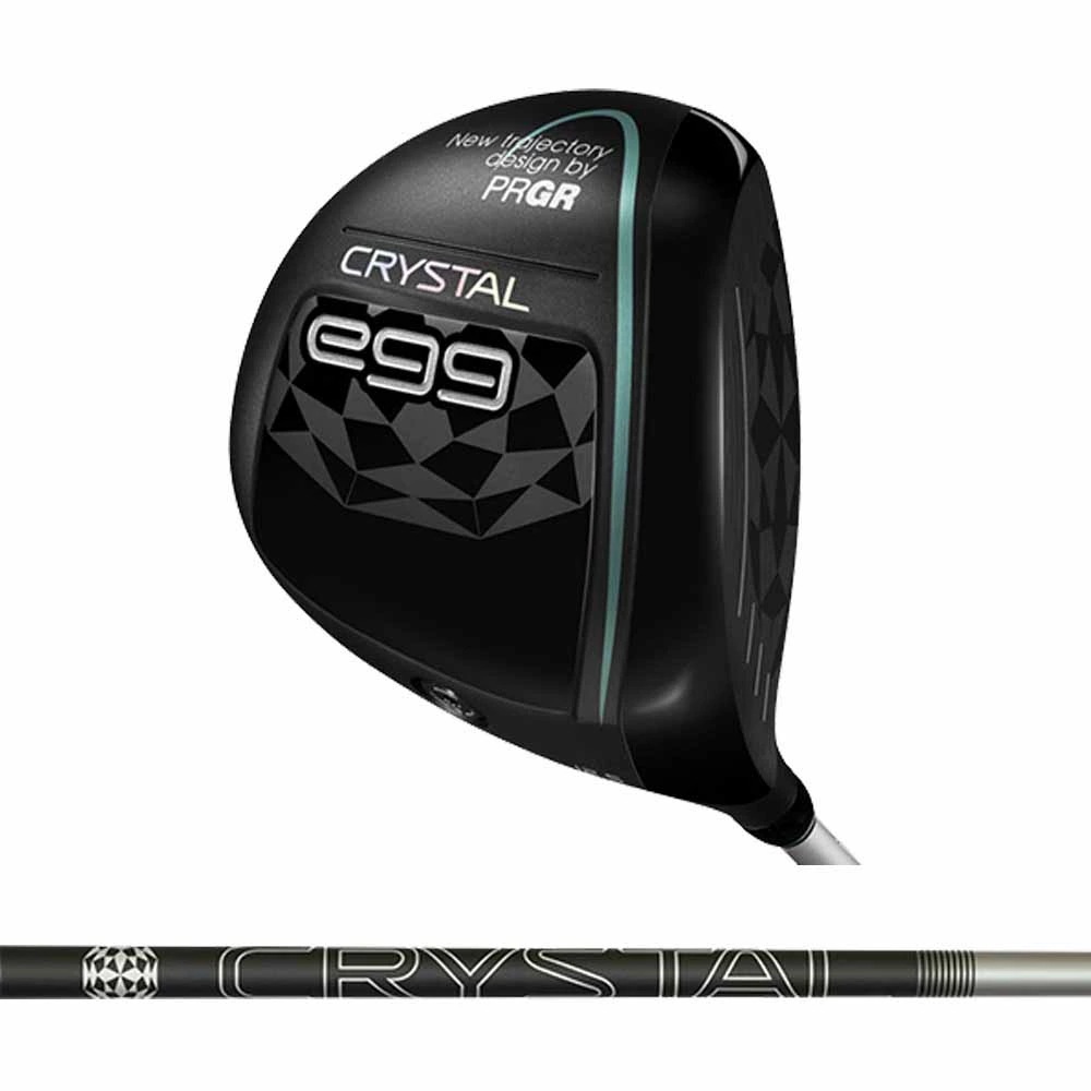 【レディース】CRYSTAL egg ドライバー クリスタルカーボンシャフト 2025