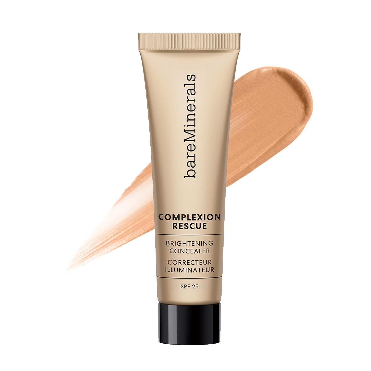 bareMinerals ベアミネラル CR アイカバー ジェル SPF25 PA+++ ミディアム ナチュラル ピーカン やや濃いめのピンクオークル系 10mL コンシーラー 日中用アイクリーム 茶