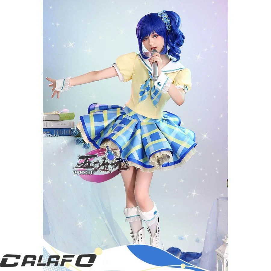 【期間限定】三分妄想　アイカツ！アイドルカツドウ！　コスプレ　霧矢葵　衣装　ウィッグ　追加可