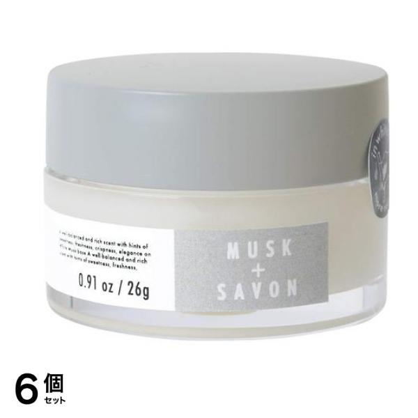 more room(モアルーム) マルチバーム ムスク+サボン 26g 6個セット
