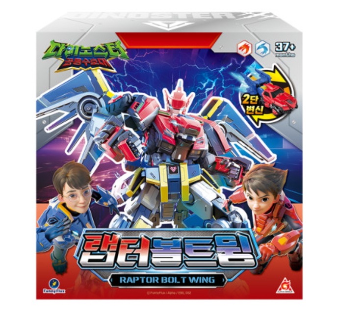 2024 ダイノスター/ラプターボルトウイング/二段変身モード/ラプターカー/プテラウイング/合体ロボット/変身ロボット/RAPTOR BOLT