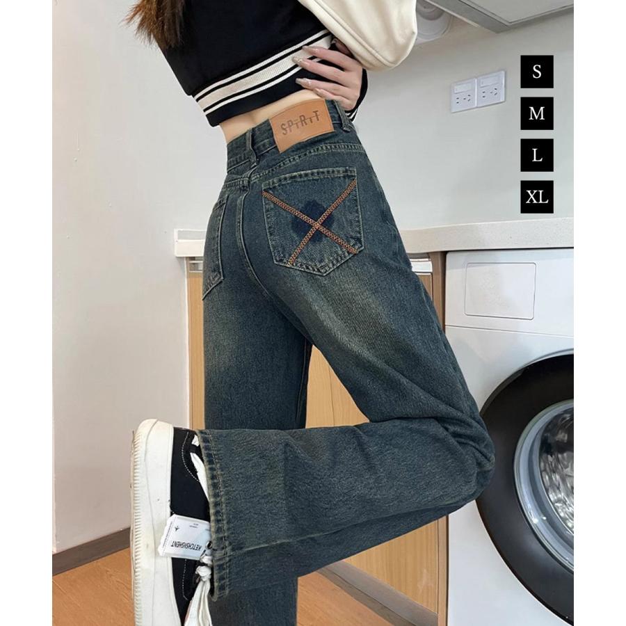 デニムパンツ レディース ジーンズヴィンテージデニムパンツ レディース