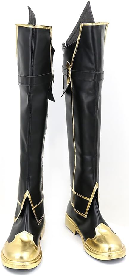 コスプレ靴 英雄伝説 創の軌跡 ルーファス·アルバレア 変装用 下駄 シューズ 長靴 コスプレ クリスマス ハロウィン 5,410円