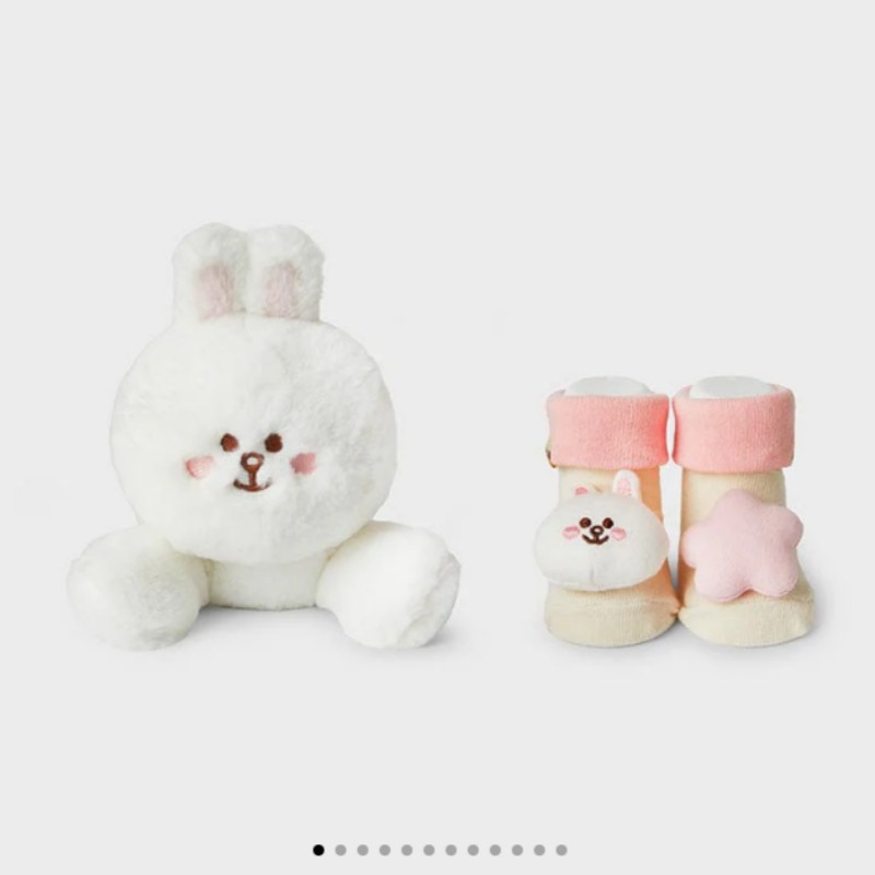 コニー インファント ぬいぐるみ&ソックスセット