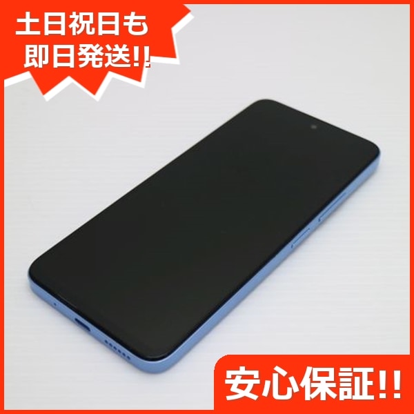 新品同様 SIMフリー Redmi 12 5G 128GB スカイブルー スマホ Xiaomi 即日発送 土日祝発送OK 87
