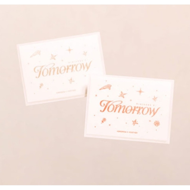 ツバトゥトゥモローアルバム ミニソード3 TXT MINISODE 3 Tomorrow ウィーバースA_[未開封新品]