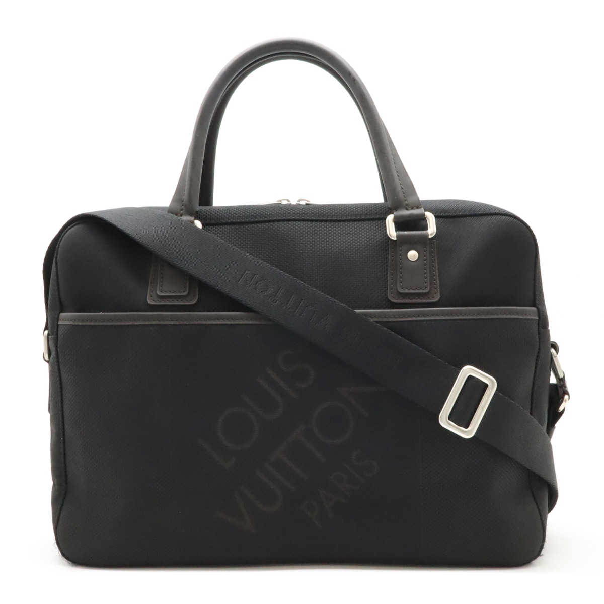 ダミエジェアン ヤック ビジネスバッグ ブリーフケース 書類カバン 2WAY ノワール ブラック ショルダー M9308