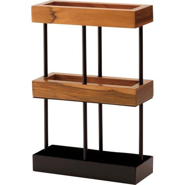 傘立て スリム おしゃれ 北欧 モダン シック コンパクト 木製