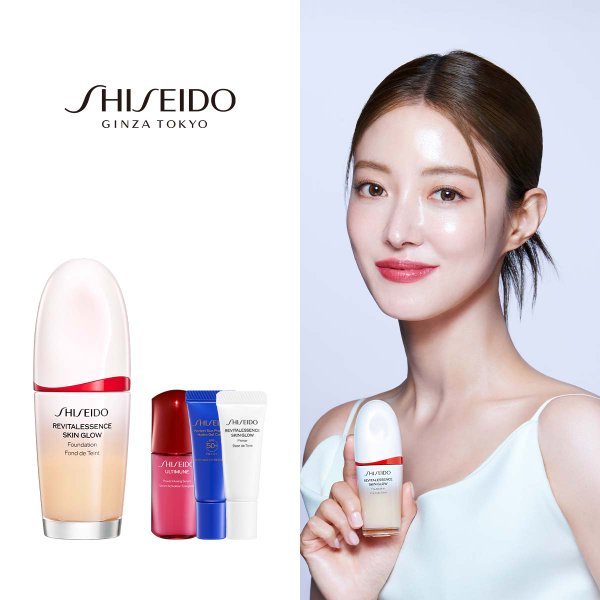 【Shiseido】 Special/Skin/Glow/Foundation/Sets